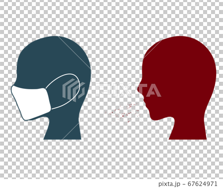 Mask against splash infection 67624971