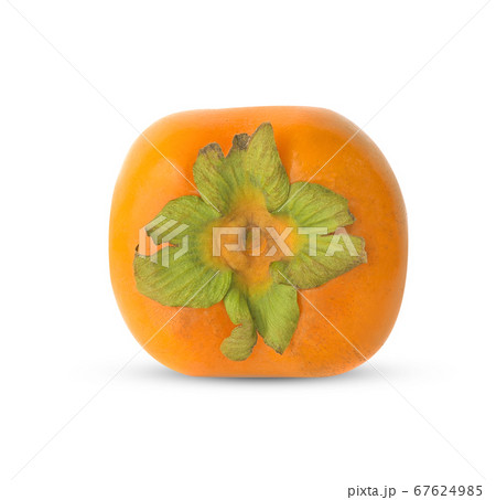 Close up of persimmon isolated on white background 67624985