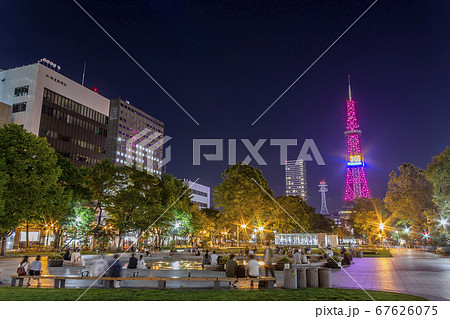 札幌都市夜景、さっぽろテレビ塔夜景 67626075