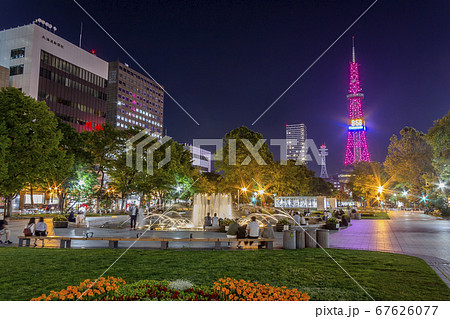 札幌都市夜景、さっぽろテレビ塔夜景 67626077