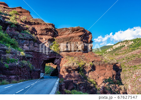 Gorges de Daluis or Chocolate canyon in 67627547