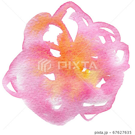 背景-花柄-カラー-葉-植物-素材-パターン-水彩-絵具 背景-花柄-カラー-葉-植物-素材-パターン-水彩-絵具 67627635