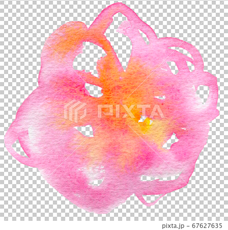 背景-花柄-カラー-葉-植物-素材-パターン-水彩-絵具 背景-花柄-カラー-葉-植物-素材-パターン-水彩-絵具 67627635