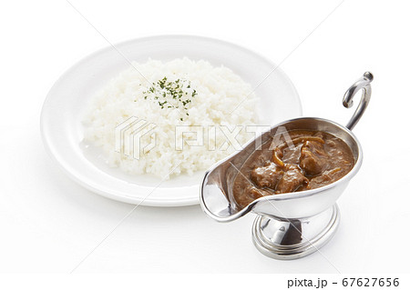 カレーポット(ルー入り)と白ごはん カレーポット(ルー入り)と白ごはん 67627656