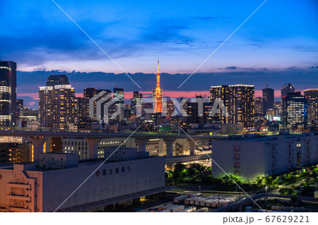 《東京都》東京ベイエリアの夜景 67629221