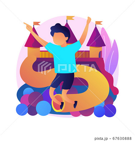 Children on playground vector concept metaphor Children on playground vector concept metaphor 67630888