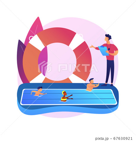 Swimming classes vector concept metaphor 67630921