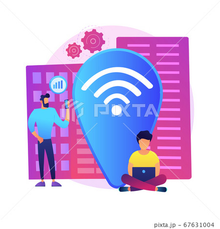 Wi fi hotspot vector concept metaphor Wi fi hotspot vector concept metaphor 67631004