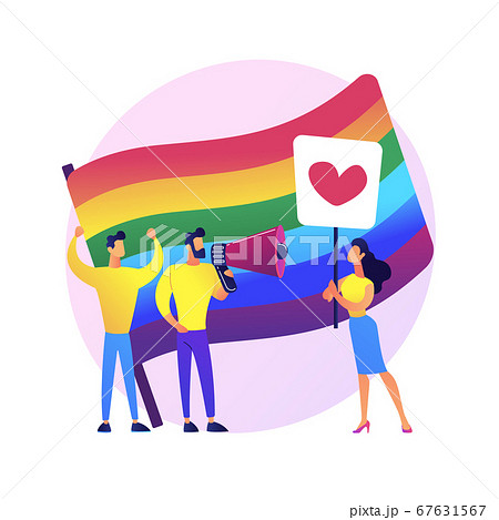 LGBT pride vector concept metaphor LGBT pride vector concept metaphor 67631567