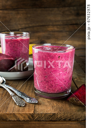 Healthy Beetroot Smoothie for Breakfast Healthy Beetroot Smoothie for Breakfast 67632978