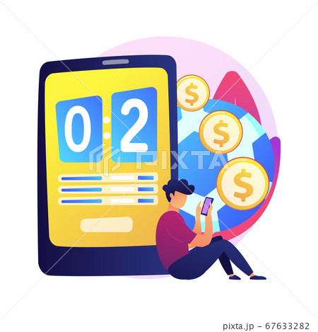 Sports betting vector concept metaphor 67633282