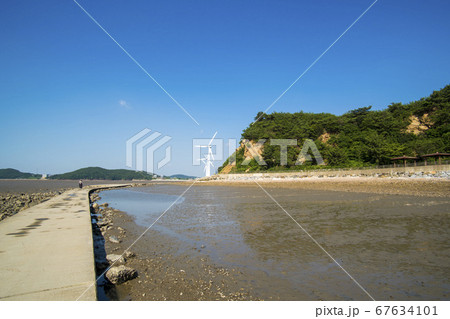 安山市 風力発電所 海 67634101
