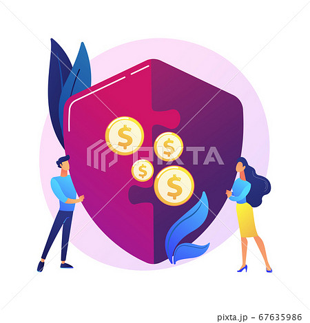 Peer to peer insurance vector concept metaphor 67635986