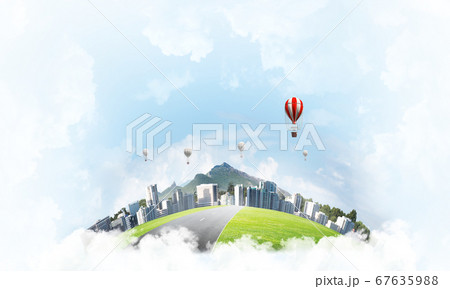 Concept of eco friendly life. 67635988