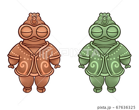 土偶2のイラスト素材 [67636325] - PIXTA
