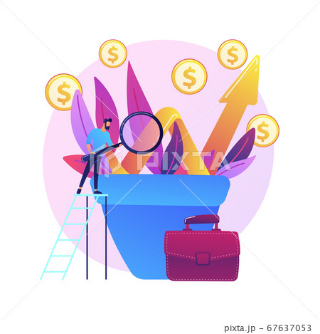 Business growth vector concept metaphor 67637053