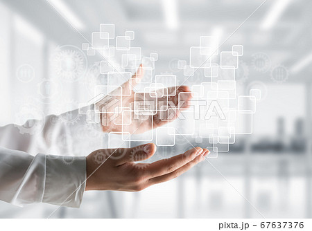 Modern technologies for successful business concept. 67637376