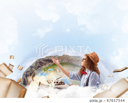 Creative inspiration of young female writer. Creative inspiration of young female writer. 67637544