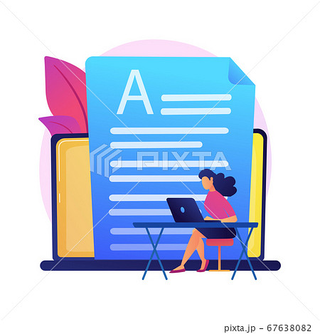 Copywriting vector concept metaphor Copywriting vector concept metaphor 67638082