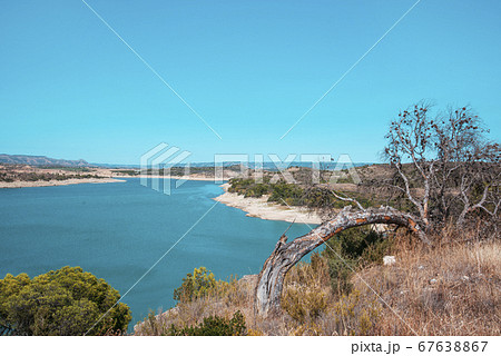 Mequinenza Reservoir, in Zaragoza province, Spain Mequinenza Reservoir, in Zaragoza province, Spain 67638867