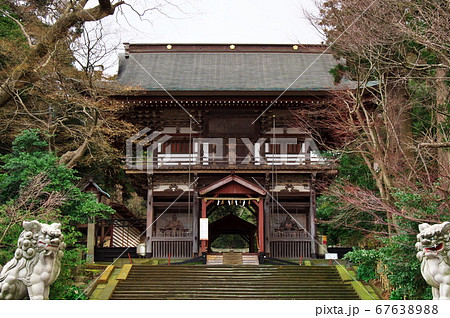 三國神社の随神門:福井県坂井市三国 三國神社の随神門:福井県坂井市三国 67638988