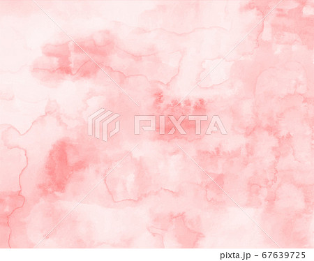 水彩のピンク色の背景 素材 淡い パステルのイラスト素材