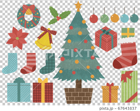 Various Christmas materials 67643837