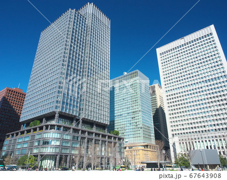 【東京都・2020年2月】　東京・丸の内　都市景観 67643908