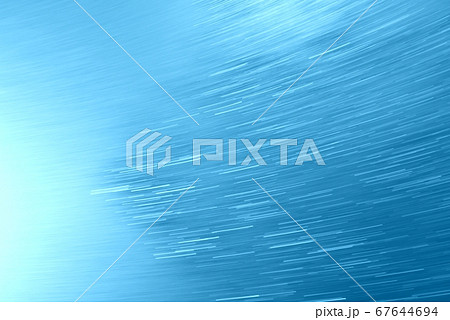 光線の入った青系の背景素材　抽象背景 67644694