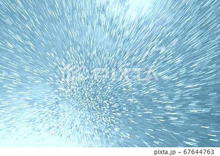 光線の入った青系の背景素材　抽象背景 67644763