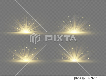 Sun ray light. 67644988