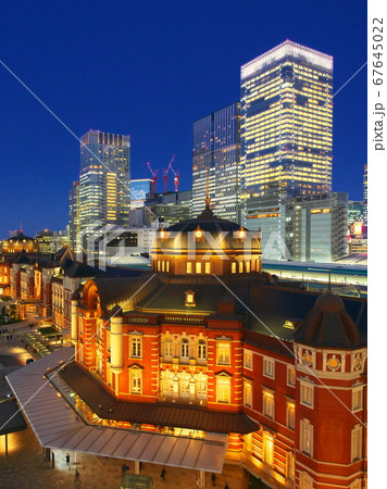 【東京都・2020年2月】 東京駅 都市景観 【東京都・2020年2月】 東京駅 都市景観 67645022