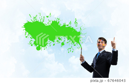 Business inspiration of young man Business inspiration of young man 67646043