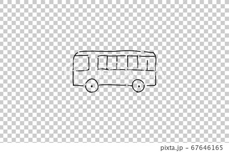 コンプリート バス イラスト 手書き 100 ベストミキシング写真 イラストレーション
