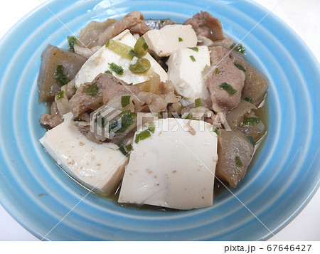 こんにゃく入りの肉豆腐 67646427