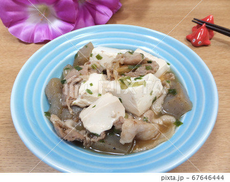 こんにゃく入りの肉豆腐 67646444