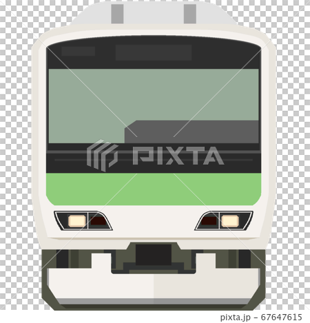 ドット絵風のE231系500番台（山手線） 67647615