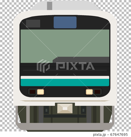 ドット絵風のE501系（常磐線・水戸線） 67647695