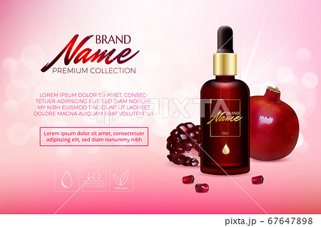 Advertising poster for cosmetic product for 67647898