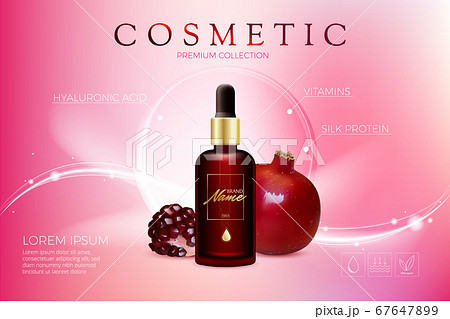 Advertising poster for cosmetic product for 67647899