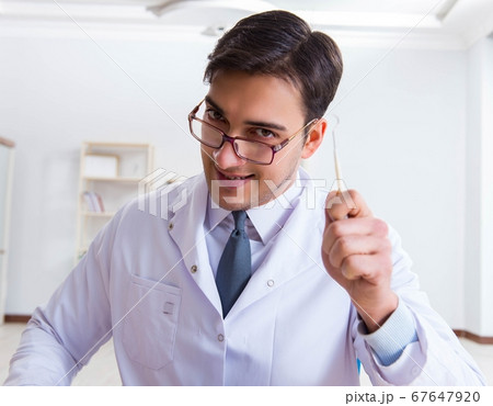 Dentist in medical concept in hospital Dentist in medical concept in hospital 67647920