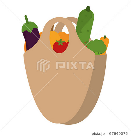 Grocery bag icon Grocery bag icon 67649076