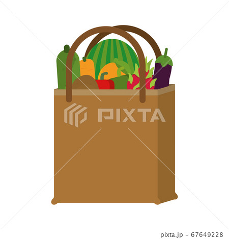 Grocery bag icon 67649228