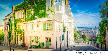 cityscape Mont Matre , Paris, France 67649467