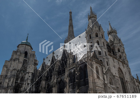 Cathedral Stephansdom In The Inner City Of Vienna In Austria Cathedral Stephansdom In The Inner City Of Vienna In Austria 67651189