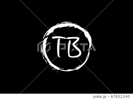 Initial Monogram Letter T B Logo Design Vector...のイラスト素材 [67652240] - PIXTA