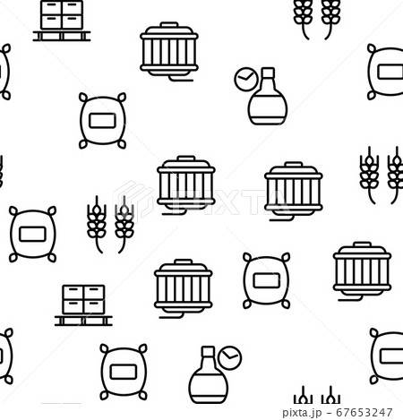 Whisky Alcoholic Drink Vector Seamless Pattern Whisky Alcoholic Drink Vector Seamless Pattern 67653247