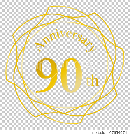 90th anniversary mark 67654974