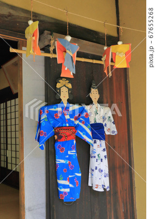 長野県史跡 釜井庵の七夕飾り 長野県史跡 釜井庵の七夕飾り 67655268