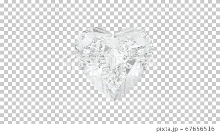 ダイヤモンド ハート CG 67656516